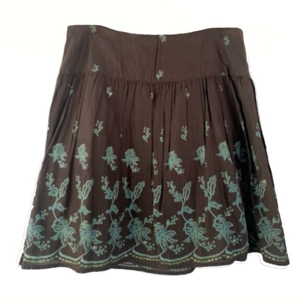 NWT Vintage Smart Set Embroidered Skirt